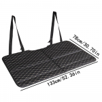 Auto tagaistme magamisvoodi jaoks Automaatne tagaistme kokkuklapitav magamiskoht autoistme taha pikaks teekonnaks must