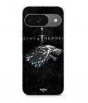 Coque - MANIACASE - Google Pixel 9 - Souple - Noir - Game Of Thrones House Stark