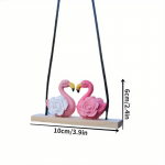 1 tk paari auto ripats, roosa auto tahavaatepeegli ripats, saab edasi-tagasi loominguline ripats