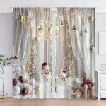2-pakk moodsaid jacquard-pol&uuml;esterukseava kardinaid roosade p&otilde;hjap&otilde;trade j&otilde;uluteemaga, varrukaga kardinad magamistuppa elutuppa 2x50W130H(CM)40x51in&Grommet Top