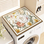 American Flower Drum pesumasina ja k&uuml;lmkapi tolmukate - imav, p&auml;ikesekaitsekreemiga diatomimuda &ouml;&ouml;kapi &auml;&auml;res. 60*60cm Washing machine/single door refrigerator; Diatom mud flower type-02