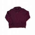 Sweter męski dekolt V zamek J. Crew M - Used