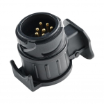 12 V 13 kuni 7 kontaktiga pukseerimispistikud haagise pistikupesa pukseerimis&uuml;henduse adapter pukseerimisveoki jaoks matkaauto haagise jaoks