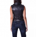 L&auml;&auml;ne klassikaline vest naiste n&ouml;&ouml;bist vest jakk jakk Must lambanahast S