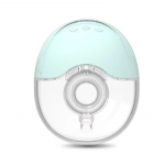 Kantav rinnapump 210ml suure mahutavusega k&auml;ed-vabad elektriline kaasaskantav rinnapump BPA-vaba LED-ekraaniga 4 režiimi ja 12 taset sinine