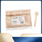 100 tk &Uuml;hekordselt kasutatav puidust lusikas Mini j&auml;&auml;tis Peolauan&otilde;ud K&ouml;&ouml;gis ohutu Uus puit L&auml;&auml;nelik magustoidulusikas Pulmad pisike