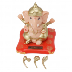 P&auml;ikeseenergial t&ouml;&ouml;tav Ganesha ornament Dekoratsioonid Kodu Aia Auto Armatuurlaua jaoks