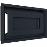 Ventilatsiooni kate WIND 22x37 grafiit