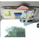 Auto p&auml;ikesesirmi hoiukast arve pliiatsi kaardihoidja DVD-korraldaja koos p&auml;ikeseprillide klambriga Panipaigaks Korrastamine Autotarvikud