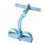 6 toruga pedaali takistusrihm Multifunktsionaalne pingutusn&ouml;&ouml;r elastne joogapedaali t&otilde;mbaja keha venitustreener Kodune j&otilde;usaali treeningvarustus sinine