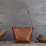 Naiste kott Vintage taimeparkimisega pealmine kiht veisenahast &auml;mblikkott Suure mahutavusega vabaaja crossbody kott pruun