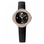 Swarovski 5552421 Kristalllill Must Naiste K&auml;ekell 30