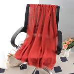 Naiste suur puuvillane ja linane &uuml;hev&auml;rviline sall : Kevad/Suvi Moslemi Peakatte, Rannar&auml;tik, P&auml;ikesekaitse Sall 180*70cm