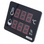 Temperatuuri ja niiskuse indikaator Multifunktsionaalne digitaalne termomeeter h&uuml;gromeeter