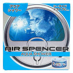 Eikosha type Place aromatic deodorant air Spencer cartridge 10 pieces for vehicles Aqua shower 40g &times; 10 A31-10