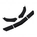 150cm Esistange Huule Eraldaja L&auml;ikiv Must Huule Splitter Spoiler Paranda Stabiilsust Universaalne Sobivus