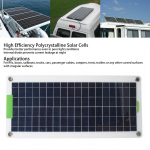 100W p&auml;ikesepaneeli komplekt 220W inverter MPPT kontroller topelt-USB-v&auml;ljundiga p&auml;ikeselaadimispaneel v&auml;litingimusteks