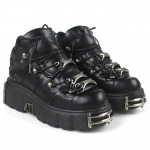 Massiivse platvormiga metallkaunistusega naiste pumbad Br&auml;nd Pitsidega Gooti pahkluusaapad Mootorrattasaapad Matkasaapad Naiste kingad Pumbad 43