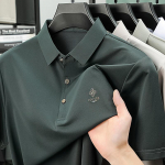 Polo S&auml;rk &Auml;ri Vabaaja Meeste Rev&auml;&auml;r L&uuml;hikeste Varrukatega K&otilde;rge M&otilde;istusega Mitte-Triigitav Hingav T-S&auml;rk Keskmine &Uuml;laosa 2XL