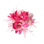 Lillekujuline juukseklamber naistele suvine k&uuml;ljeklamber 3D lill tuka juukseklamber igap&auml;evaseks kandmiseks erinevatel &uuml;ritustel heleroheline v&auml;rv