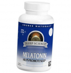 Melatoniin uneks, Melatonin 1 Tablett, Source Naturals 100 tk (72355003) 100tab
