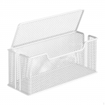 Cable Holder Box with Two Open Slots for Cord Management in Home