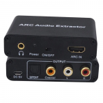 HDMI ARC heliekstraktor DAC ARC L/R koaksiaalne SPDIF pesa ekstraktor HDMI helitagastuskanali muundur