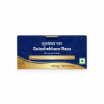 Sutashekhara Rasa (Suvarna Yukta) Tabletid | 125 mg Pack = 10 Tabs