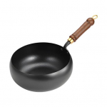 Puhas malmist wok Traditsiooniline malmpann Katmata K&auml;sitsi sepistatud Mittekleepuv Malmpann Gaasi- ja induktsioonpliidile D