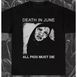 Death in June K&otilde;ik sead peavad surema T-s&auml;rk Muusikab&auml;nd Rock Punk Metal Unisex T-s&auml;rk Graafiline L&uuml;hikeste varrukatega S&auml;rk Unisex Mehed Naised Suvi S