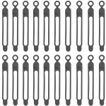 20 tk silikoonist juhtmek&ouml;idised juhtmerihmad traadi korraldaja kontorisse, koju, autosse jne