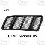 aastatele 2012-2015 W166 Mercedes Benz ML GL klass &Uuml;lemine esikapoti iluv&otilde;re &otilde;hu sisselaskeava katte liist 1668800105 1668800205