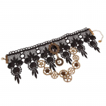 Vintage pits gooti steampunk krae Choker ripats kaelakee v&otilde;lu ehe kingitus