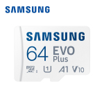 Samsung EVO Plus microSD 128GB m&auml;lukaart+Adapter 64G 256G microSDXC, Kiirus kuni 160 MB/s, UHS-I,C10,U3,V10,A3,Salvestusruumi uuendamine telefonidele,DJI,Kaamerad 【64GB】
