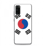 Coque T&eacute;l&eacute;phone &ndash; Samsung &ndash; Galaxy S20 Plus &ndash; Drapeau Cor&eacute;e du Sud &ndash; Souple &ndash; mitmev&auml;rviline