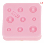 Kalliskivivorm silikoonvorm Miniatuursed toidumaiustused Ehted Amuletid Poleeriv epoksiid