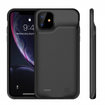 iPhone 11 6,1-tollise 6000 mAh toitepanga, telefoni varuakupanga laadimiskohvri jaoks must