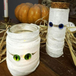 Kit Photophore Momie d'Halloween