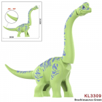 2025 Uus Jura Dinosaurus Titanosaurus Loomad DIY Klotsid brachiosaurus Ehitusklotsid Tellised Laps Dino M&auml;nguasjad Lastele