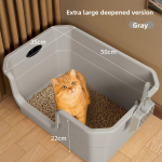 Kassiliivakast Eriti suur Poolsuletud Kassiliivakast Eriti suur Pritsmekindel Hiiglaslik Maine Cooni Tualett Lemmikloomatarbed send oversized cat litter shovel