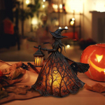 Halloweeni N&otilde;ialamp Seisev Ainulaadne &Ouml;&ouml;lamp Lauaplaadile V&auml;litingimustesse Kontorisse