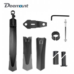 Deemount 1 Pair New Bicycle Mudguard Mountain 26 27.5 29 inch Bike Mud Wings Front/Rear Fender Quick Mount 27.2-34.9mm Seatpost FK890