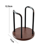 &Uuml;hekordne tassihoidja riiuli riiul Vesi teetassid puidust jaotur koos pikema pulgaga kruusi v&auml;ljapaneku alus Korraldaja tarvikud