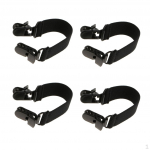 4pcs Elastic Boot Clips Pants Motorcycle Straps mens Supply