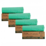 ARTH Komposteeritav pr&uuml;gikott Suur 24 x 32 tolli, 40 kotti Pakk 4, Keskkonnas&otilde;bralik, Lekkekindel pr&uuml;gikott, Pr&uuml;gikott, Pr&uuml;gikasti kate