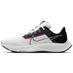 Nike Air Zoom Pegasus 38 Valge Metallik H&otilde;be Naiste Tennised Must Flash-Crimson CW7358-101 36