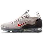 Nike Air Vapormax 2021 Flyknit Light Bone University Red Meeste tossud Cream Summit-White Black DH4085-003 42.5