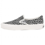 Comme des Gar&ccedil;ons x Vans OG Classic Slip-On CDG Prindiga - Blanc De Blanc Unisex Tossud Valge Must VN0A32QNUY6 38