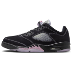Air Jordan 5 Retro Low Dongdan Meeste Tossud Must Valge Lilla-J&auml;&auml; DX4355-015 48.5