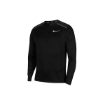 Nike Dri-Fit Miler Pikkade varrukatega Jooksus&auml;rk Vabaaja T-s&auml;rk Meeste Topid Must CU0319-010 M
